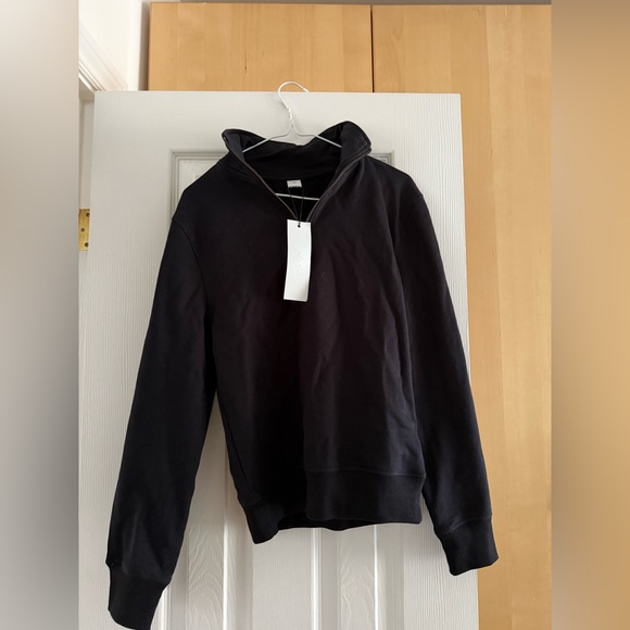 KOTN French Terry Zip — Black — Unisex XXS - Picture 3 of 4